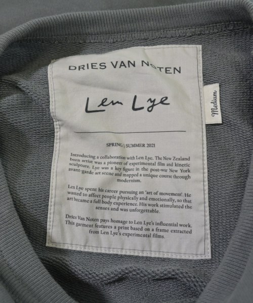 DRIES VAN NOTEN（ドリスヴァンノッテン）スウェット グレー サイズ:M メンズ/2200636188037