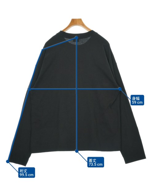 DRIES VAN NOTEN（ドリスヴァンノッテン）Tシャツ・カットソー 黒 サイズ:S メンズ/2200636233157