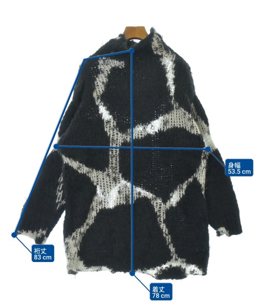 DRIES VAN NOTEN（ドリスヴァンノッテン）ニット・セーター 黒 サイズ:S レディース/2200634994050