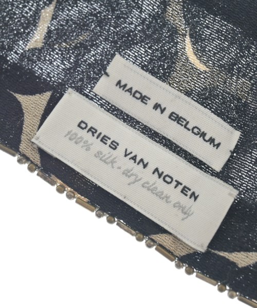 DRIES VAN NOTEN（ドリスヴァンノッテン）ストール 黒 サイズ:- レディース/2200635601162