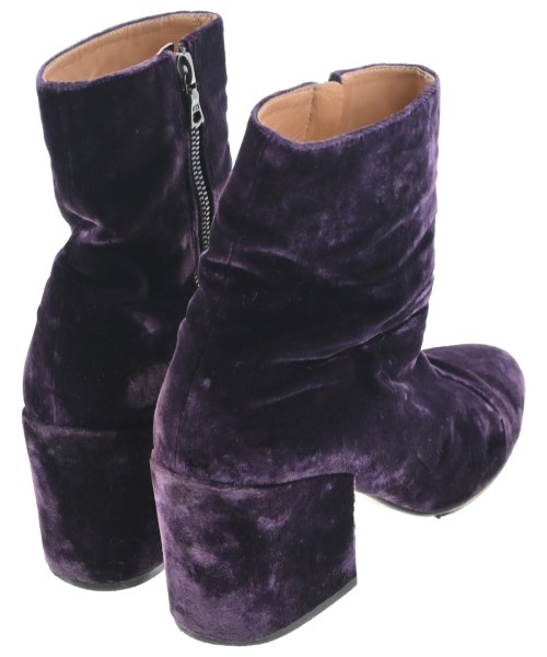 DRIES VAN NOTEN（ドリスヴァンノッテン）ブーツ 紫 サイズ:EU38(24.5cm位) レディース/2200637004305
