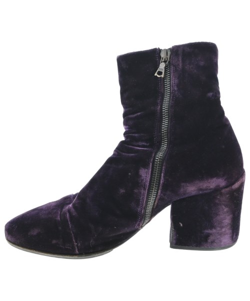 DRIES VAN NOTEN（ドリスヴァンノッテン）ブーツ 紫 サイズ:EU38(24.5cm位) レディース/2200637004305