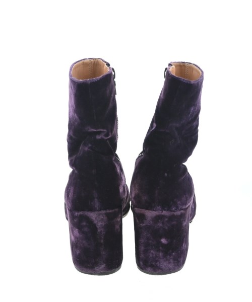 DRIES VAN NOTEN（ドリスヴァンノッテン）ブーツ 紫 サイズ:EU38(24.5cm位) レディース/2200637004305