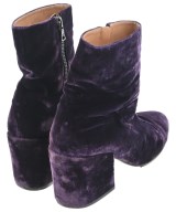 DRIES VAN NOTEN（ドリスヴァンノッテン）ブーツ 紫 サイズ:EU38(24.5cm位) レディース/2200637004305