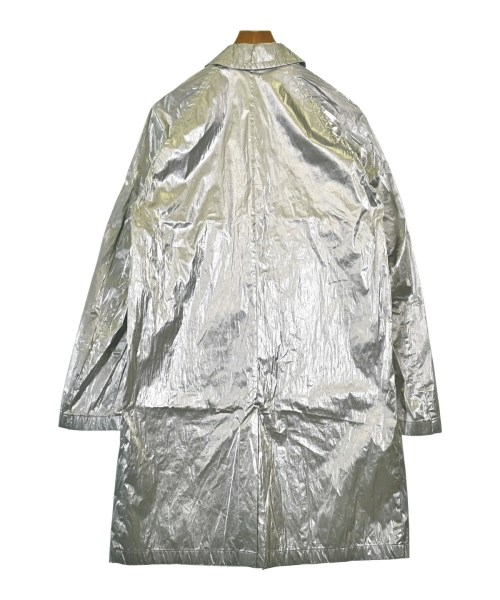 DRIES VAN NOTEN（ドリスヴァンノッテン）ステンカラーコート シルバー サイズ:46(M位) メンズ/2200637072014