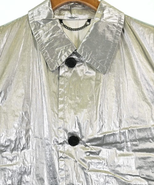DRIES VAN NOTEN（ドリスヴァンノッテン）ステンカラーコート シルバー サイズ:46(M位) メンズ/2200637072014