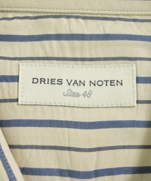 DRIES VAN NOTEN（ドリスヴァンノッテン）カジュアルシャツ ベージュ サイズ:48(L位) メンズ/2200594035909
