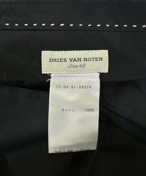 DRIES VAN NOTEN（ドリスヴァンノッテン）スラックス 紺 サイズ:48(L位) メンズ/2200594329817
