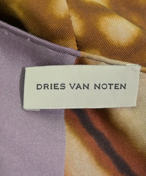 DRIES VAN NOTEN（ドリスヴァンノッテン）ひざ丈スカート 茶 サイズ:ONE レディース/2200637114110