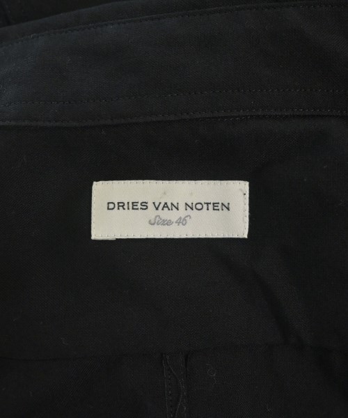 DRIES VAN NOTEN（ドリスヴァンノッテン）カジュアルシャツ 黒 サイズ:46(M位) メンズ/2200638471045