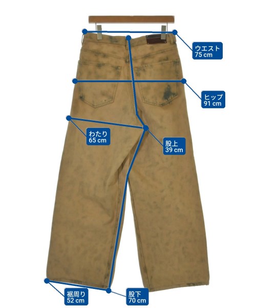 DRIES VAN NOTEN（ドリスヴァンノッテン）デニムパンツ ベージュ サイズ:30(M位) メンズ/2200638683028