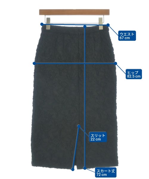 DRIES VAN NOTEN（ドリスヴァンノッテン）ロング・マキシ丈スカート 黒 サイズ:34(M位) レディース/2200627089060