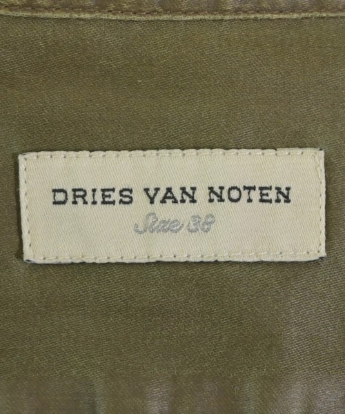 DRIES VAN NOTEN（ドリスヴァンノッテン）ブラウス カーキ サイズ:38(S位) レディース/2200624932086