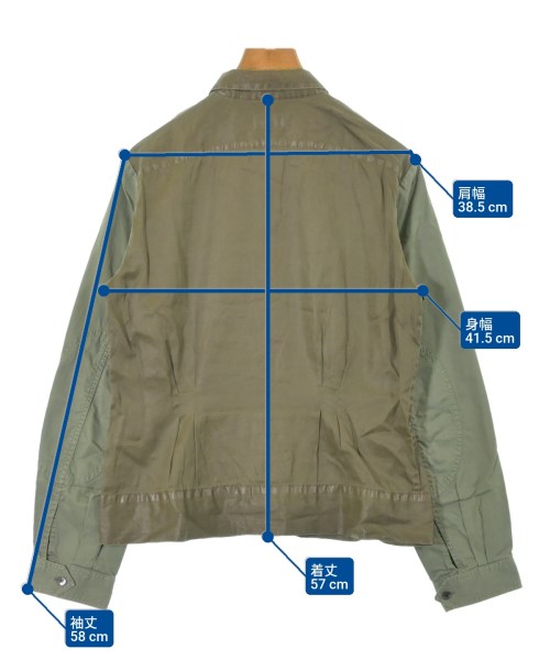 DRIES VAN NOTEN（ドリスヴァンノッテン）ブラウス カーキ サイズ:38(S位) レディース/2200624932086