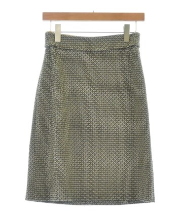 美品！DRIES VAN NOTEN ハイウエストひざ丈スカート DRIES VAN NOTEN（ドリスヴァンノッテン）ひざ丈スカート ベージュ