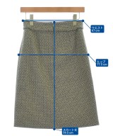 DRIES VAN NOTEN（ドリスヴァンノッテン）ひざ丈スカート ベージュ サイズ:34(XXS位) レディース/2200628306098