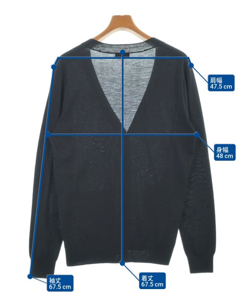 DRIES VAN NOTEN（ドリスヴァンノッテン）カーディガン 黒 サイズ:L メンズ/2200628275011