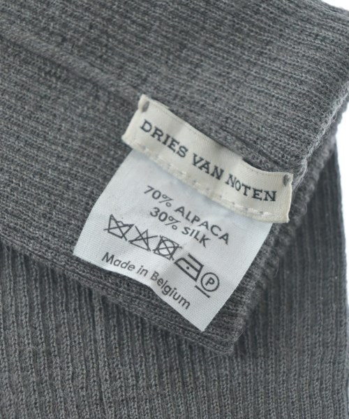 DRIES VAN NOTEN（ドリスヴァンノッテン）手袋 グレー サイズ:- レディース/2200621353365