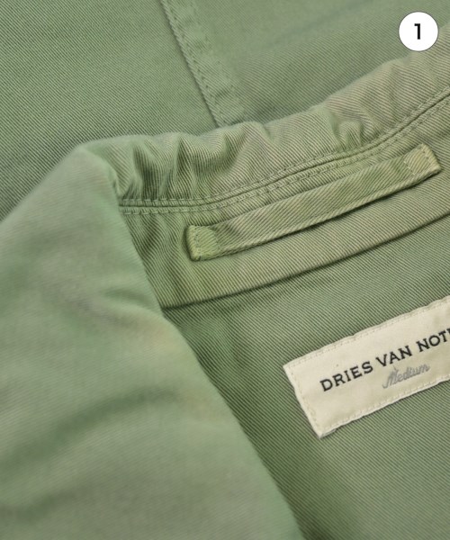 DRIES VAN NOTEN（ドリスヴァンノッテン）ブルゾン カーキ サイズ:M メンズ/2200639026015