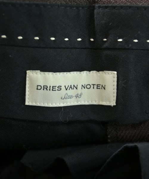 DRIES VAN NOTEN（ドリスヴァンノッテン）スラックス 茶 サイズ:48(L位) メンズ/2200639026046
