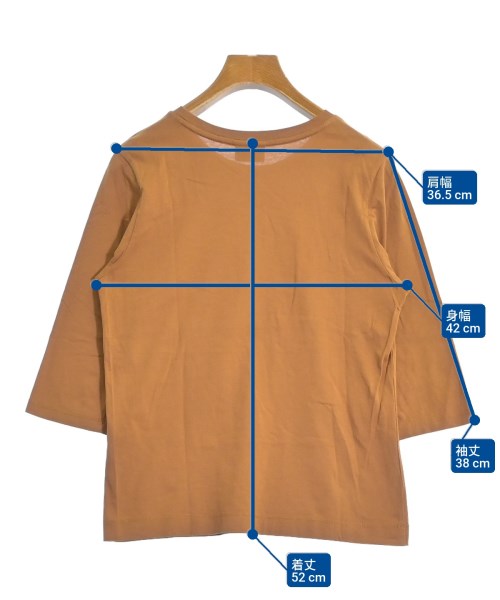 DRIES VAN NOTEN（ドリスヴァンノッテン）Tシャツ・カットソー 茶 サイズ:XS レディース/2200642425072