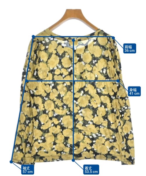 DRIES VAN NOTEN（ドリスヴァンノッテン）Tシャツ・カットソー 黄 サイズ:XS レディース/2200642425089