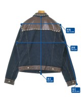 DRIES VAN NOTEN（ドリスヴァンノッテン）デニムジャケット 紺 サイズ:L メンズ/2200642607065