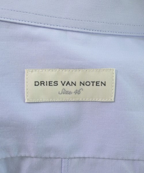 DRIES VAN NOTEN（ドリスヴァンノッテン）ドレスシャツ 青 サイズ:46(M位) メンズ/2200643174023