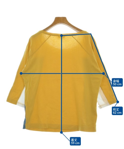 DRIES VAN NOTEN（ドリスヴァンノッテン）Tシャツ・カットソー 黄 サイズ:S レディース/2200643541153