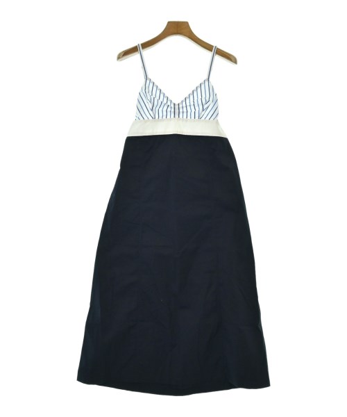 DRIES VAN NOTEN(ドリスヴァンノッテン)ワンピース 紺 サイズ:36(XS位)/2200632504107