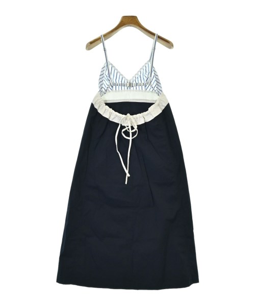 DRIES VAN NOTEN（ドリスヴァンノッテン）ワンピース 紺 サイズ:36(XS位) レディース/2200632504107
