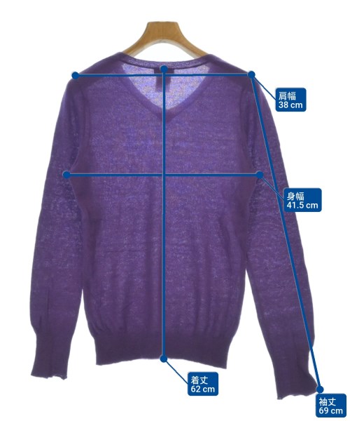 DRIES VAN NOTEN（ドリスヴァンノッテン）ニット・セーター 紫 サイズ:S メンズ/2200644246156