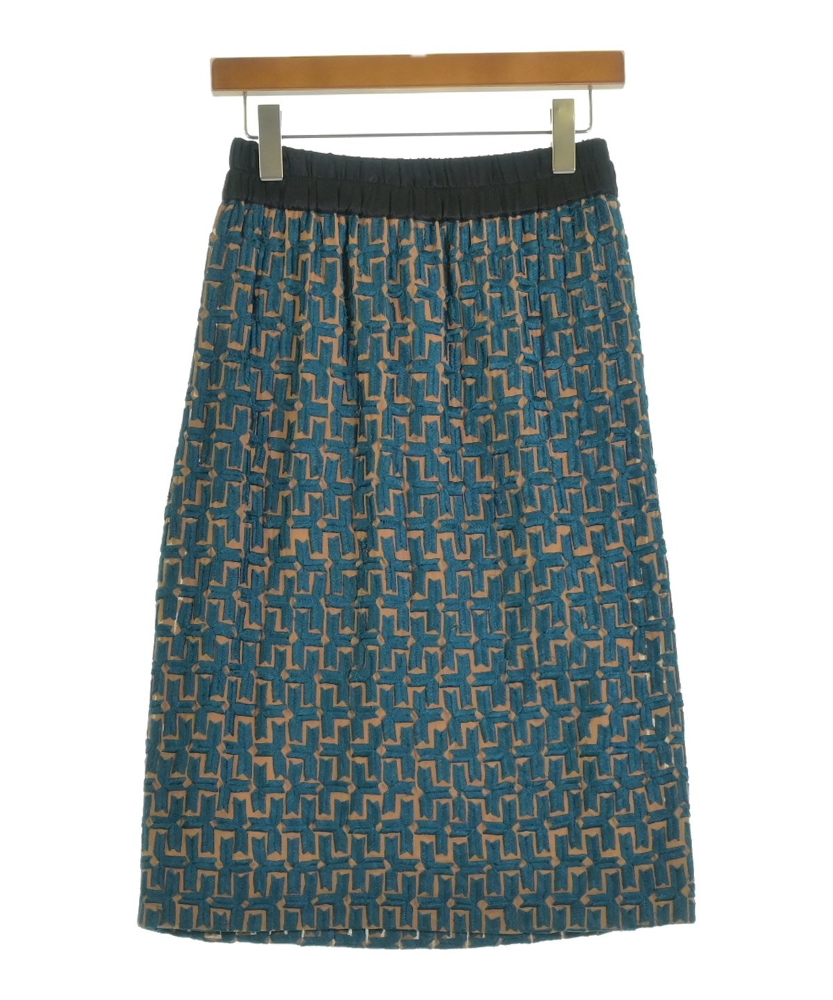 DRIES VAN NOTEN（ドリスヴァンノッテン）ロング・マキシ丈スカート 青