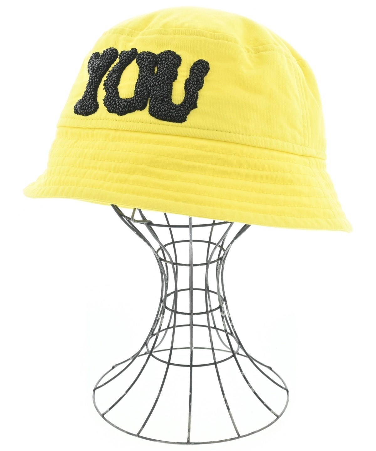 DRIES VAN NOTEN/ドリスヴァンノッテン/総柄バケットハット/ブルー 350308145_2.jpg