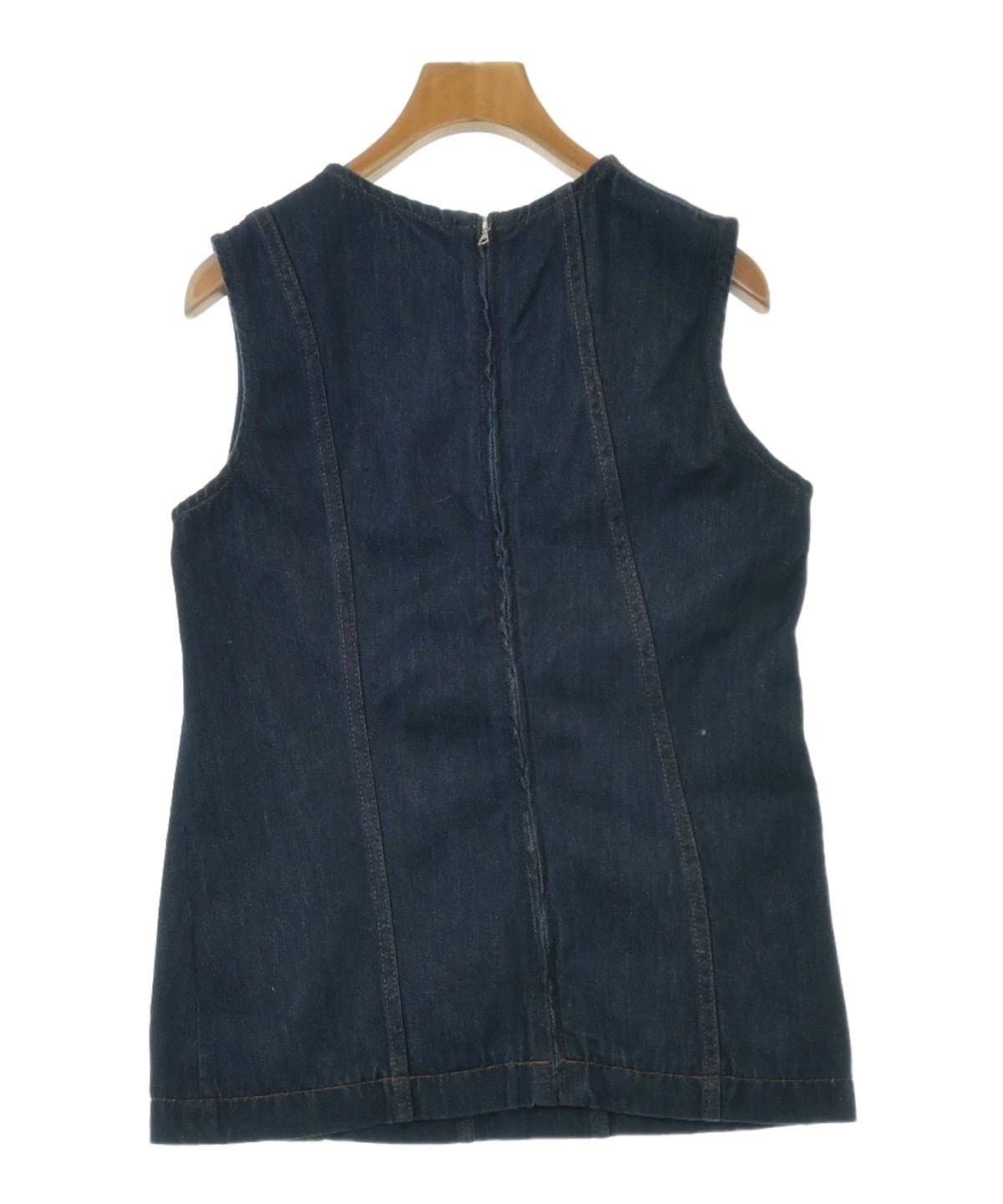 DRIES VAN NOTEN - DRIES VAN NOTEN ベスト/ノースリーブ S エンジxマスタード 【古着】【中古】 DRIES VAN NOTEN - DRIES VAN NOTEN ベスト/ノースリーブ S
