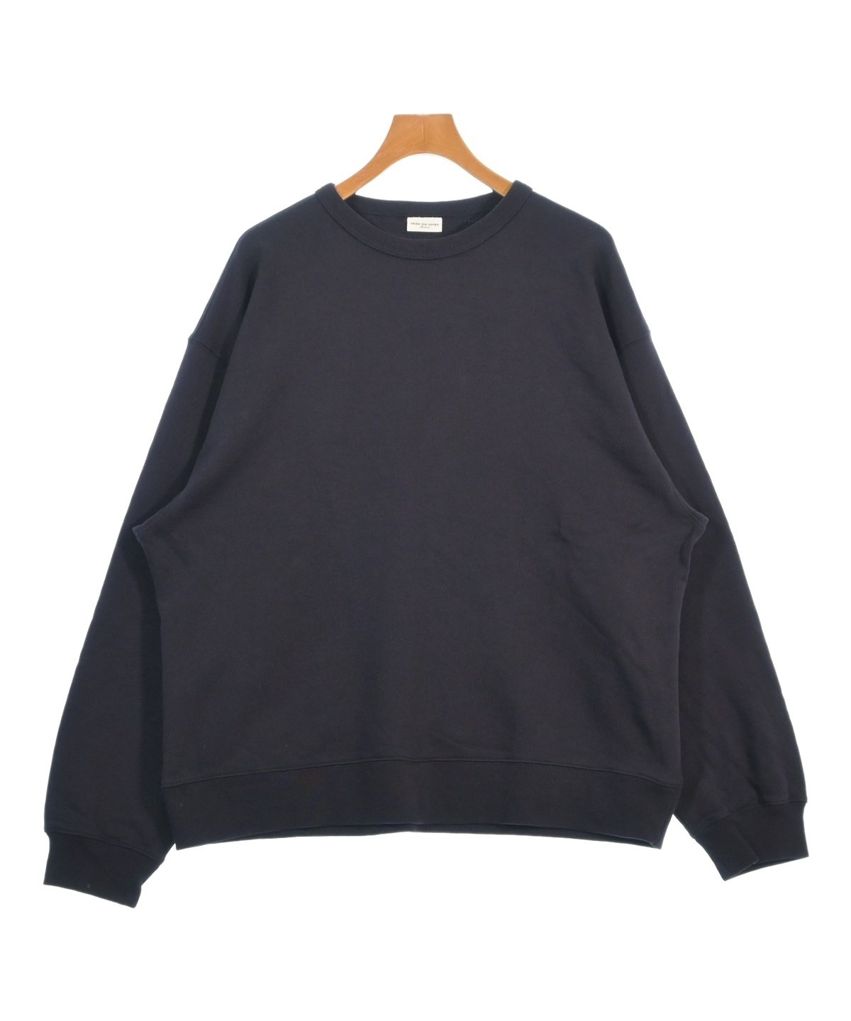 DRIES VAN NOTEN ネイビー スウェットsmall 中古 DRIES VAN NOTEN（ドリスヴァンノッテン）スウェット 紺 サイズ