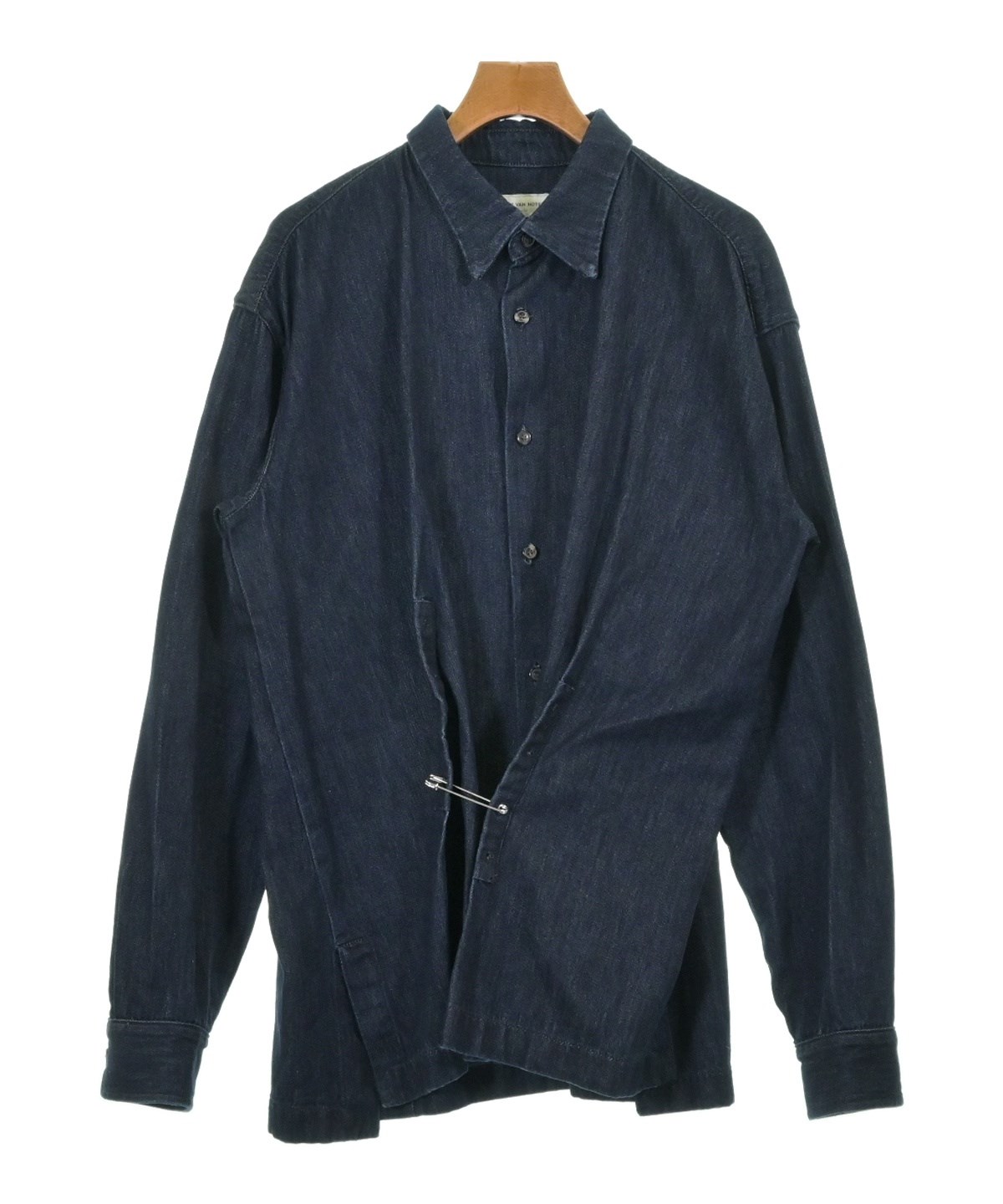 DRIES VAN NOTEN（ドリスヴァンノッテン）カジュアルシャツ 紺
