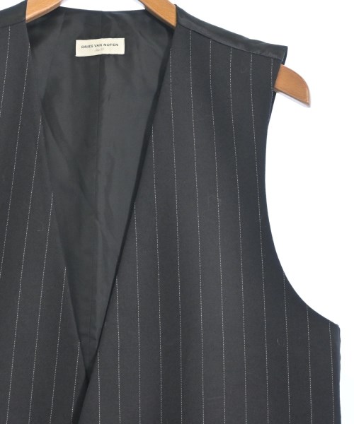 DRIES VAN NOTEN（ドリスヴァンノッテン）ドレスシャツ 黒 サイズ:50(XL位) メンズ/2200621926057