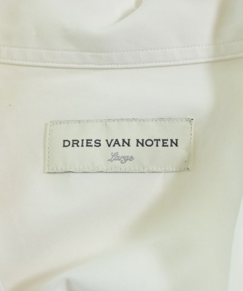 DRIES VAN NOTEN（ドリスヴァンノッテン）カジュアルシャツ 白 サイズ:L メンズ/2200621926088