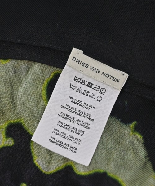 DRIES VAN NOTEN（ドリスヴァンノッテン）ストール 黒 サイズ:- メンズ/2200621926149