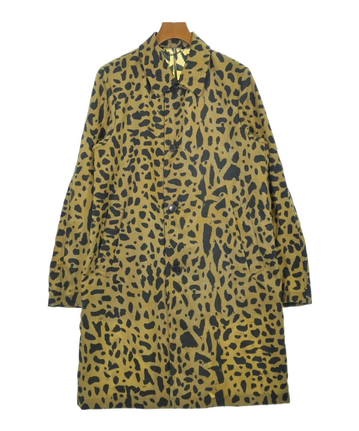 DRIES VAN NOTEN（ドリスヴァンノッテン）ステンカラーコート 緑