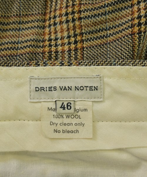 DRIES VAN NOTEN（ドリスヴァンノッテン）スラックス 茶 サイズ:46(M位) メンズ/2200622220031