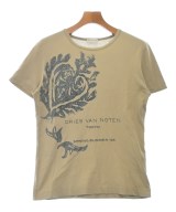 DRIES VAN NOTEN（ドリスヴァンノッテン）Tシャツ・カットソー ベージュ サイズ:M メンズ/2200622288017