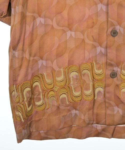 DRIES VAN NOTEN（ドリスヴァンノッテン）カジュアルシャツ 茶 サイズ:S メンズ/2200623306017