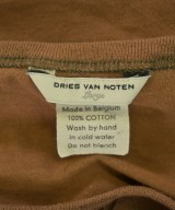 DRIES VAN NOTEN（ドリスヴァンノッテン）Tシャツ・カットソー 茶 サイズ:L メンズ/2200623390047