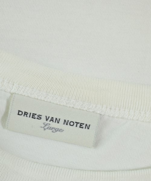 DRIES VAN NOTEN（ドリスヴァンノッテン）Tシャツ・カットソー 白 サイズ:L メンズ/2200624743071