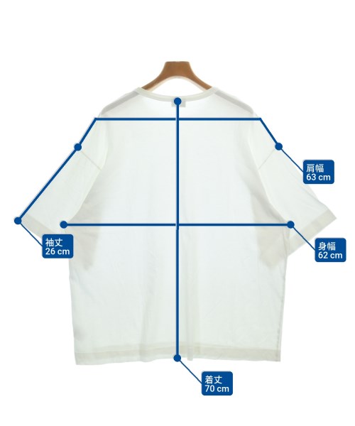 DRIES VAN NOTEN（ドリスヴァンノッテン）Tシャツ・カットソー 白 サイズ:L メンズ/2200624743071