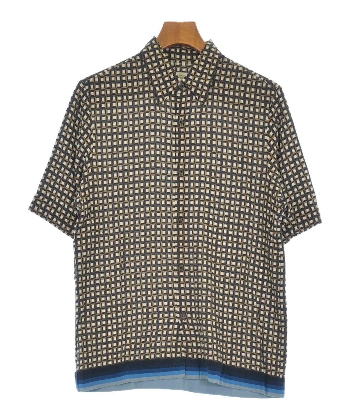 DRIES VAN NOTEN 20-21AW 虎柄シャツ ドリスヴァンノッテン DRIES VAN