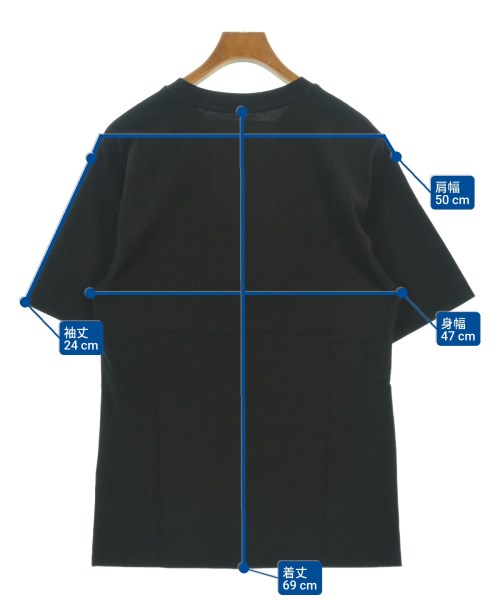 DRIES VAN NOTEN（ドリスヴァンノッテン）Tシャツ・カットソー 黒 サイズ:S メンズ/2200625715060