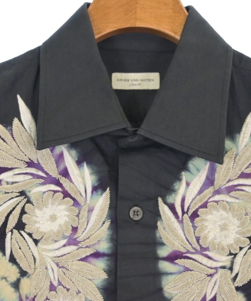 DRIES VAN NOTEN（ドリスヴァンノッテン）カジュアルシャツ グレー サイズ:48(L位) メンズ/2200625929245